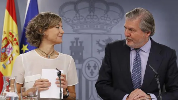 Isabel García Tejerina e Íñigo Méndez de Vigo
