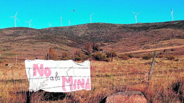 Lugar en el que se proyecta la mina de feldespato en la Sierra de Ávila