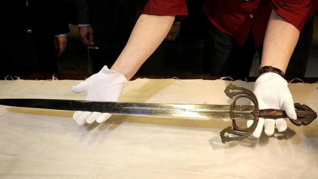 La espada «Tizona» está depositada en el Museo de Burgos