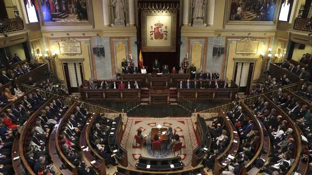 Hemiciiclo del Congreso de los Diputados.