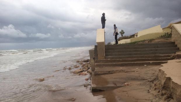 Imagen del estado de la playa