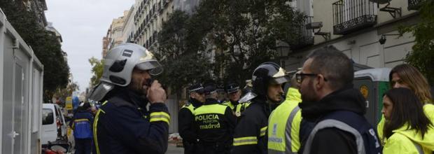 Edificio de Lagasca en el que han ocurrido los hechos