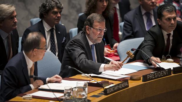 Rajoy ya presidió una sesión del Consejo de Seguridad en octubre de 2015