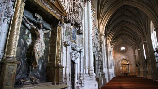 Interior de la catedral de Palencia