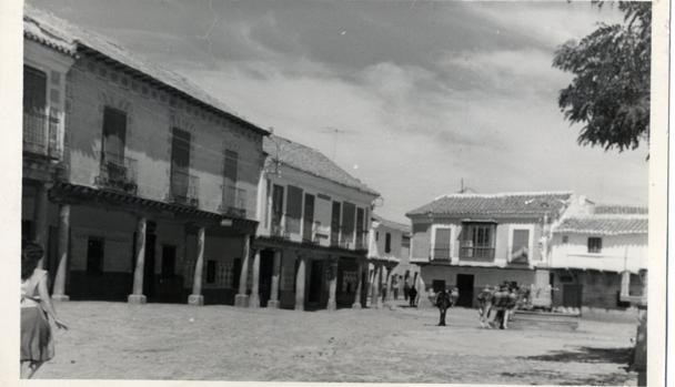 Plaza de Orgaz en el año 1960