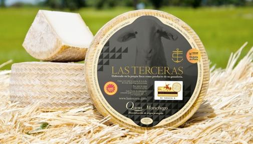 El queso manchego curado de Las Terceras se vende por 58,60 euros y tiene un peso neto de 2,7 kilos