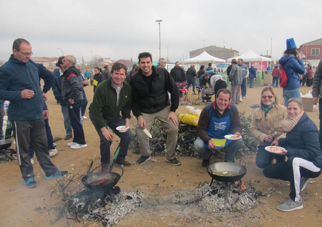 Participantes en el Concurso Nacional de Migas