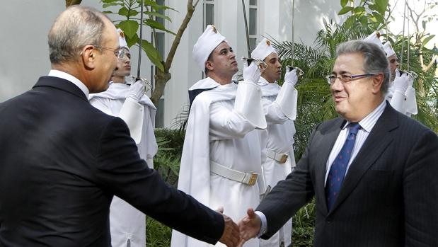 Zoidi recibe el saludo del ministro del Interior marroquí