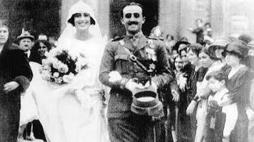 Boda de Francisco Franco y Carmen Polo