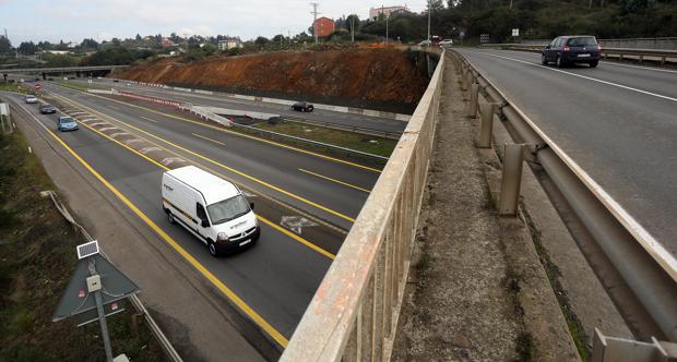 Imagen de la autopista cuya transferencia se reclama desde Galicia