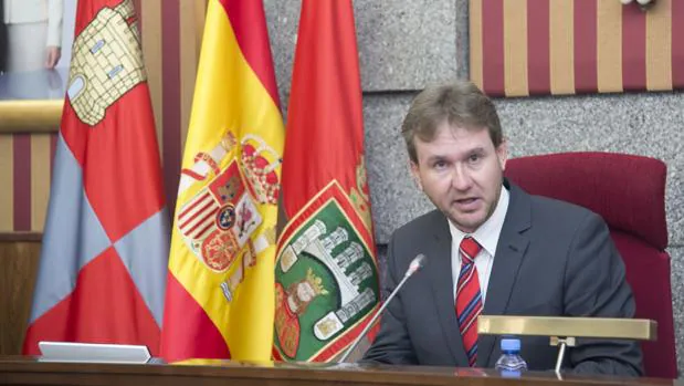 El alcalde de Burgos, Javier Lacalle, en una imagen de archivo