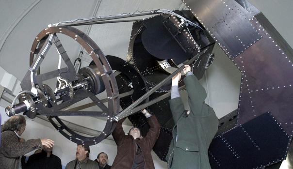 Uno de los telescopios del Observtorio del Montsec