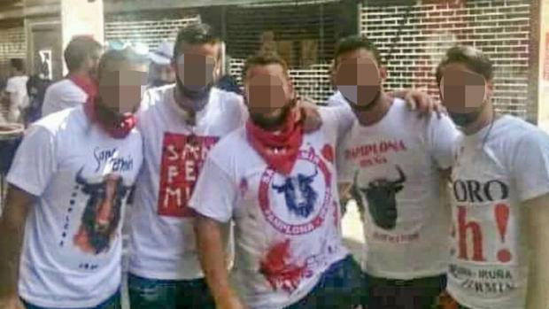  Los cinco amigos sevillanos que presuntamente violaron a una joven madrileña durante los Sanfermines 2016