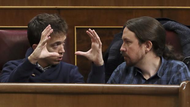 Íñigo Errejón y Pablo Iglesias