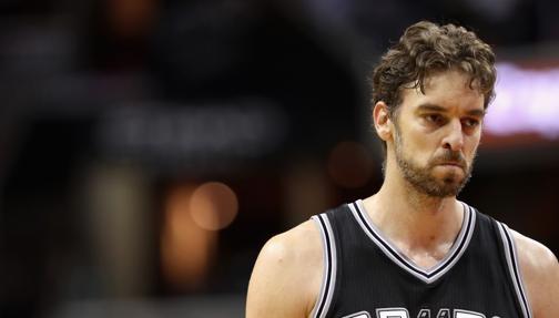 Gasol en un partido ante los Washington Wizards