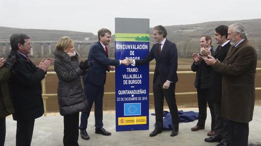 De la Serna inaugura el último tramo de la circunvalación de Burgos