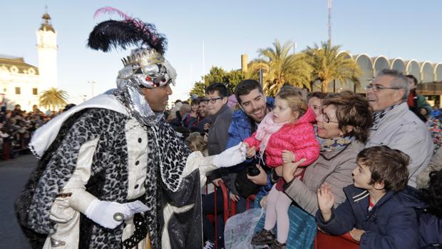 Imagen de la cabalgata de Reyes de Valencia en la edición pasada