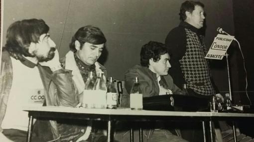 Mata, Pedro Ruiz, Venancio Cuenca y Julián Ariza