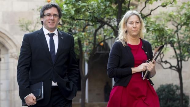 Puigdemont y Munté, en una imagen reciente