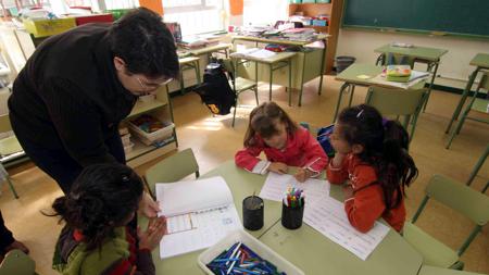 Escuela rural en la provincia de Valladolid