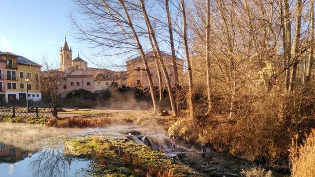 El río Gallo, a su paso por Molina de Aragón
