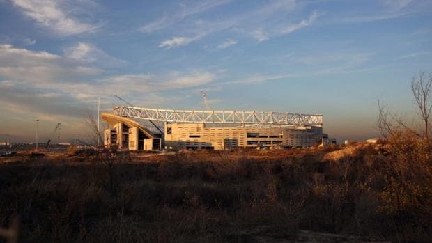 El nuevo estadio del Atlético de Madrid, en San Blas-Canillejas