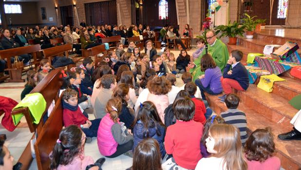 Niños participantes en la Jornada de la Infancia Misionera