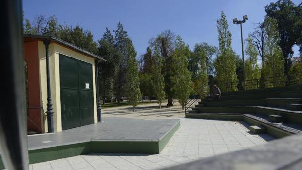 El Teatro de Títeteres, en el parque del Retiro, cerrado desde el 1 de septiembre