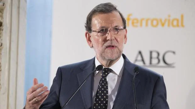 Rajoy durante su última participación en el Foro ABC en 2015