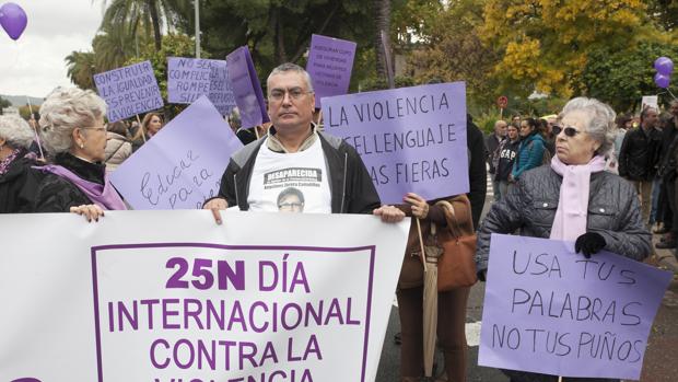 Concentración reciente contra la violencia de género