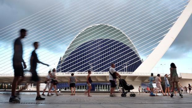 Imagen del Ágora de la Ciudad de las Artes y las Ciencias