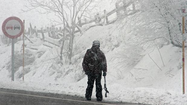 Alerta por nevadas en León, Palencia y Zamora
