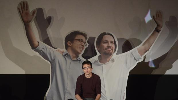 Íñigo Errejón en el acto de este fin de semana