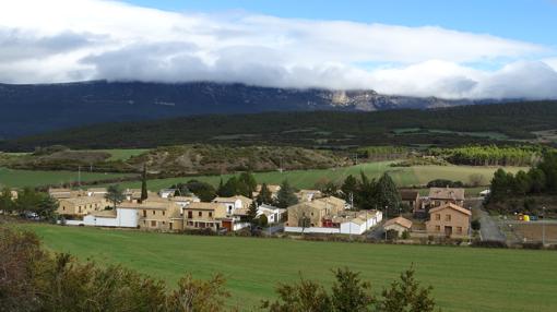 Panorámica de Javier (Navarra)