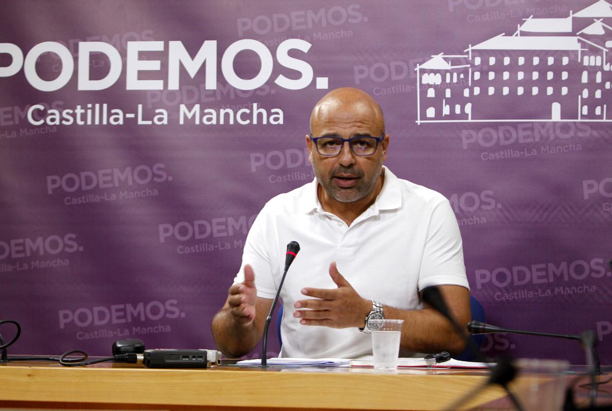 El secretario general de Podemos CLM, José García Molina