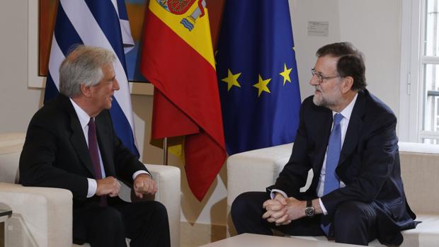 Rajoy y Tabaré Vázquez, el pasado mes de noviembre en España