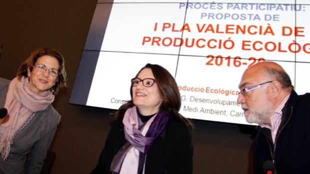 Imagen de la presentación del Plan Valenciano de Agricultura Ecológica en Alzira 2016-2020