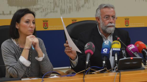 Rodríguez y Ramos en rueda de prensa