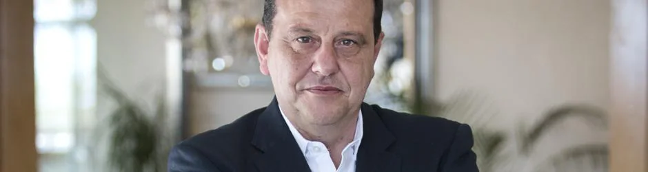 El fiscal Anticorrupción Pedro Horrach, en su casa de Palma de Mallorca, donde recibió a ABC