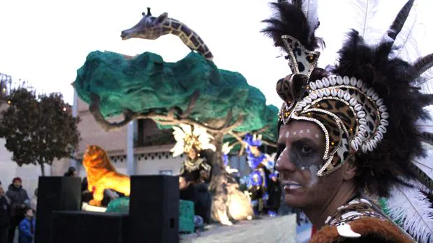 Una imagen del desfile en el Carnaval de Toledo. L. REVENGA