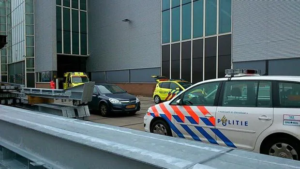 Comisaría de Policía de Doesburg, en Holanda, donde la Europol ha actuado contra la piratería digital en España