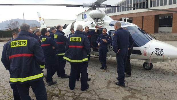 Imagen de archivo de un equipo deL Consorcio Provincial de Bomberos de Valencia