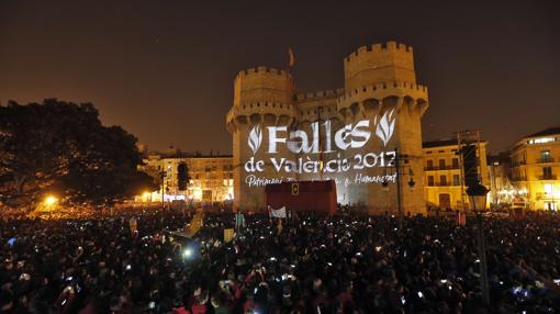 Imagen de la Crida de Fallas 2017