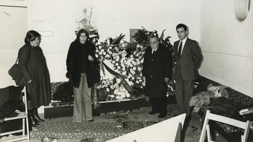 Cristina Almeida, Manuela Carmena, Antonio Pedrol Ríus y Gonzalo Casado