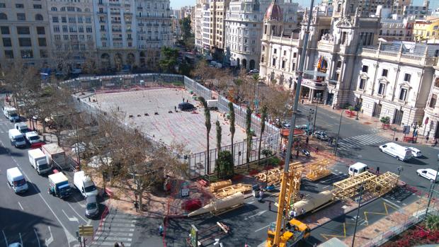 Una mascletà por el Día Internacional de la Mujer