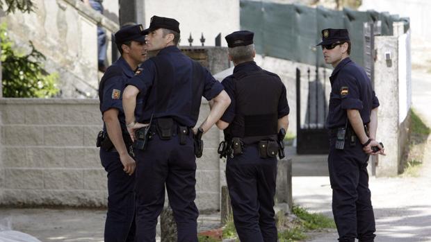 Intervención de la Policía Autonómica gallega