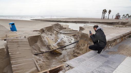 Imagen de la playa en la provincia de Alicante