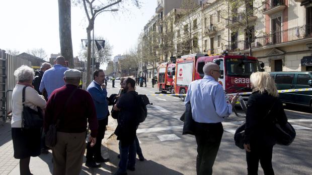 Los edificios afectados se encuentran en la calle Llull, en el Poblenou