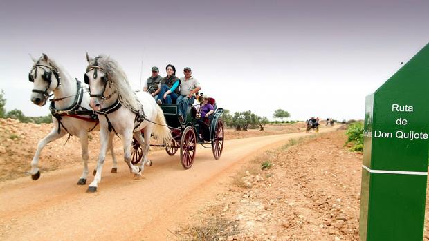 Uno de los caminos de la Ruta de Don Quijote