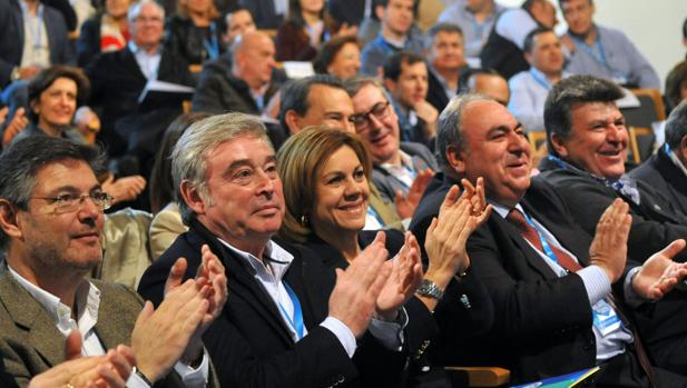 Rafael Catalá, José Manuel Barreiro, María Dolores de Cospedal, Vicente Tirado y Antonio Serrano